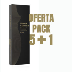 PROMO PACK 5 + 1 DeneB-H Ácido hialurónico corporal