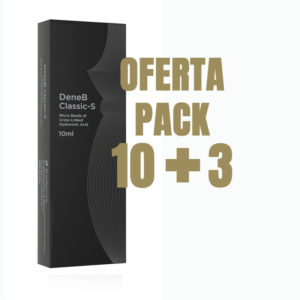 PROMO PACK 10 + 3 DeneB-S Ácido hialurónico corporal