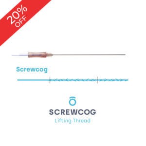 Hilos Espiculados Tensores Screwcog 19G 100mm 1.0 Semicut